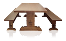 Table en bois massif Modèle France