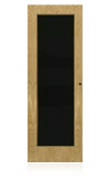 Ejemplo puerta de chapa de madera, INTERIOR en block